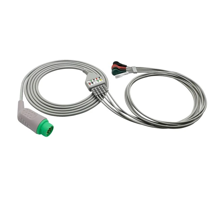 Siemens Compatible 10-Pin 5-Lead ECG Trunk Cable best
