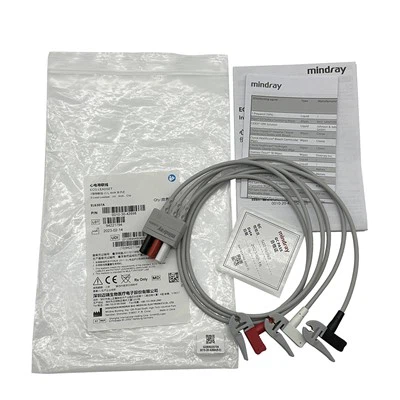 Originele mindray ECG Leadwire 3- Leadclip AHA EL6307A