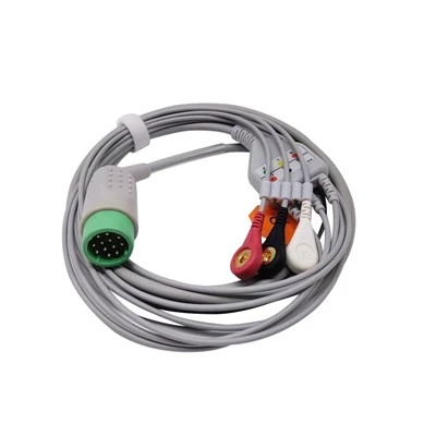 Physio Control Lifepak 11 12 15 20 Ecg Cable 11110-000029