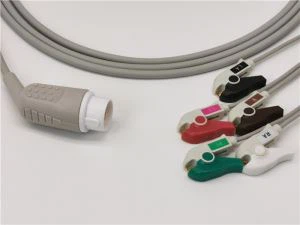 Philips Compatibele ECG-adapterkabel 5 clips