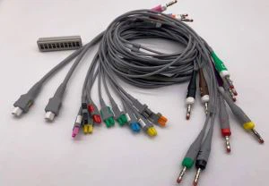 ECG 12-LD Leadwires Banana