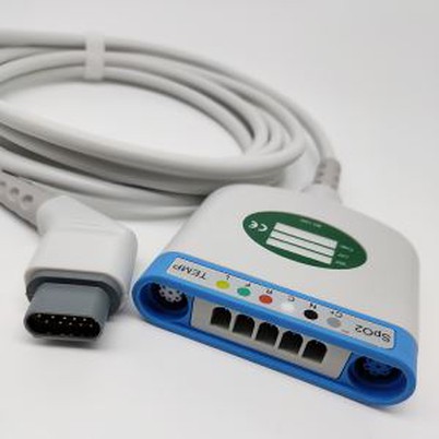 Siemens Draeger Multi-med ECG Trunk Adapterkabel