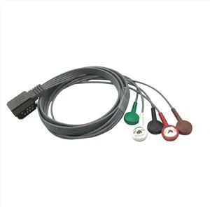 Philips 5-aders M4725a DigiTrak XT Ecg-holterkabel medium 989803157481
