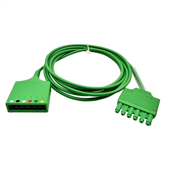 Compatibele Drager MS16256 enkelpolige ECG-verlengkabel